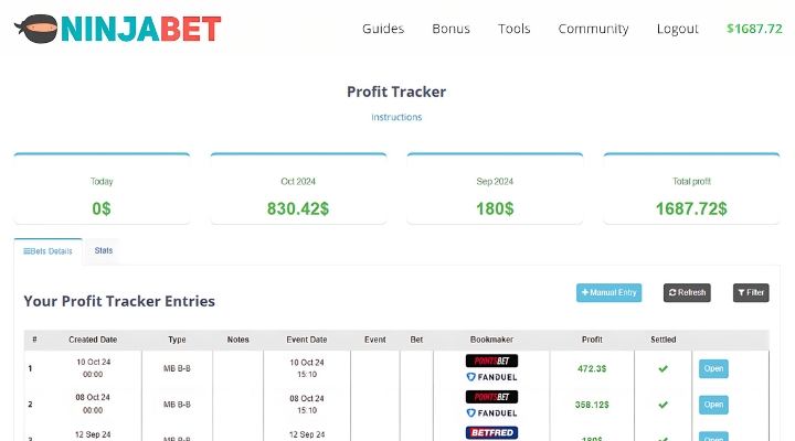 mistakes-matched-betting-sportsbook-ninjabet-profit-tracker